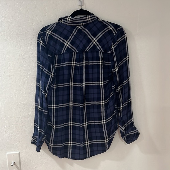 Rails Hunter Metallic Plaid Shirt - Picture 5 of 6